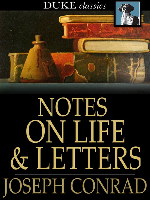 תמונה של  Notes on Life and Letters